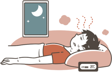 暑い夏を快適に乗り切るための睡眠戦略